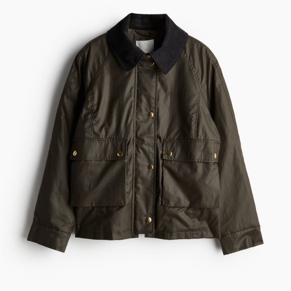 HM super classic gold button barn jacket! Worn once